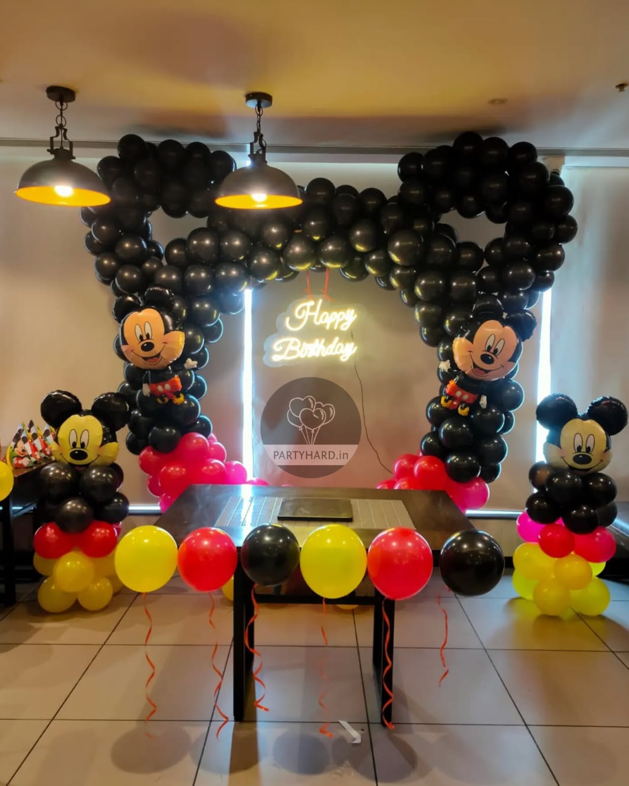 MICKEY MOUSE THEME DECOR